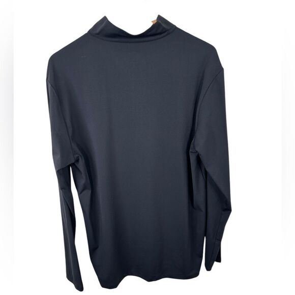 FIOBOC SmoothBlend Slim Fit Half Zip Mock Neck Tee: Zip Contrast Color Size XL - Picture 8 of 10